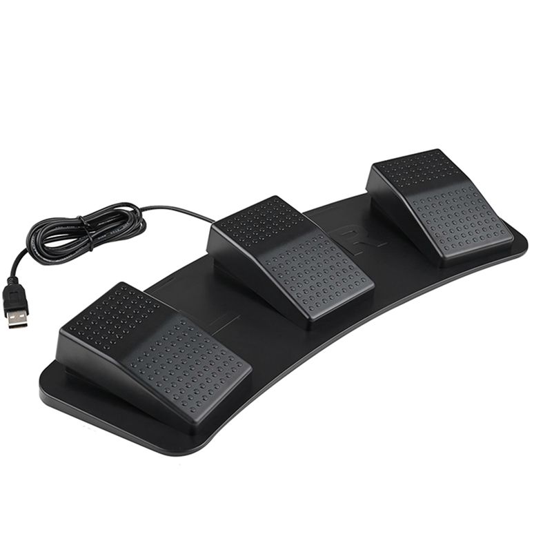 Usb Foot Pedal Gaming - AT82-USB トリプルフットスイッチャーコントローラー キーカスタマイズキーボード ゲーミングマルチメディアアクションペダル コンピューター用 耐久性あり