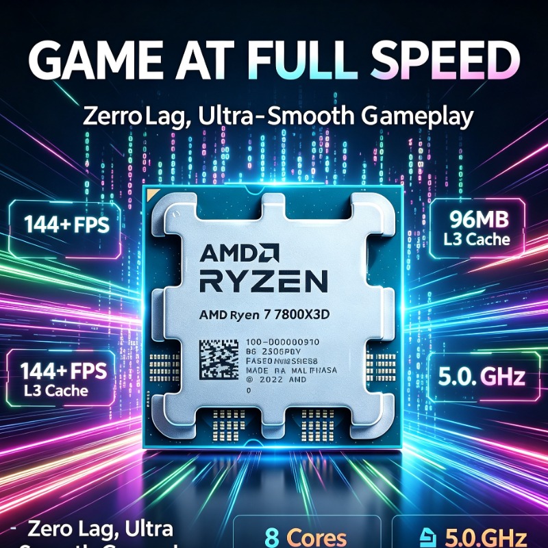 Amd Cpu Ryzen 7 - Ryzen 7 7800X3D ゲーミングCPU 8コア 16スレッド