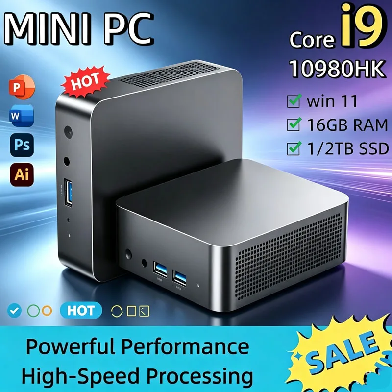 Pc Gaming Ram 32Gb - ゲーミングミニPC Core I9 10980HK 強力プロセッサー搭載デスクトップホスト、Windows 11、16GB/32GB