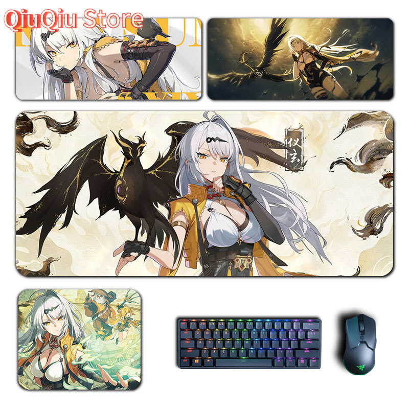 Pc Gaming Zone - マウスパッドアニメゼンレスゾーンゼロマウスパッドコンピュータキーボード大型パッドPCゲームアクセサリーオフィスデスクマット