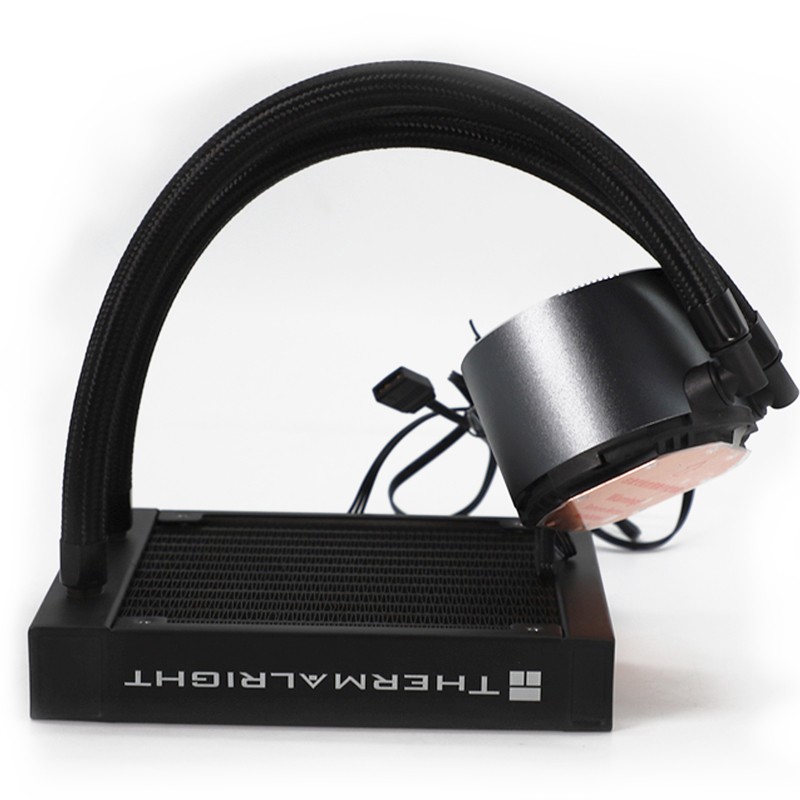 Pc Water Cooling - All-in-one120 CPUクーラー,金属ブロックポンプ,ファンとラジエーター,Intel amdの水冷システム用キット