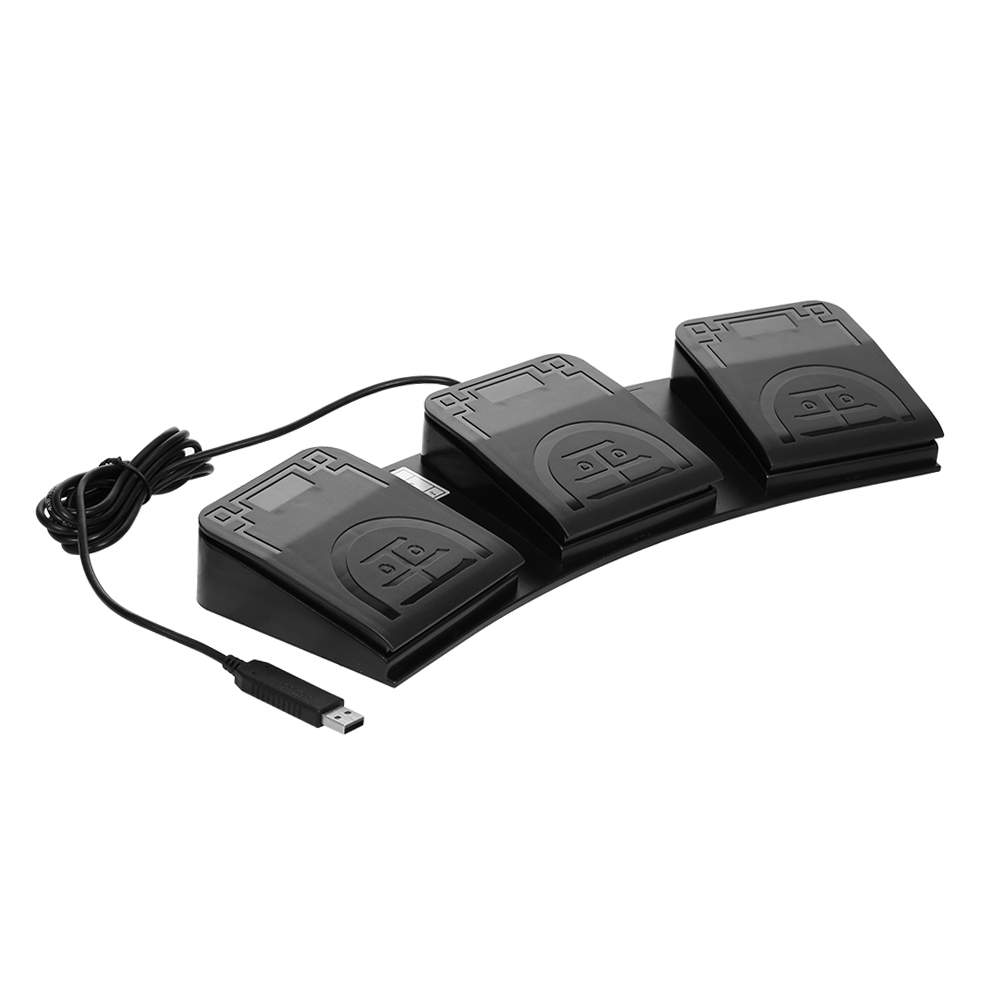 Usb Foot Pedal Gaming - Fs20u1 USBフットスイッチコントロールキー、カスタマイズされたコンピューターキーボード、医療機器、楽器コンピュータ、オフィス用のアクションペダル