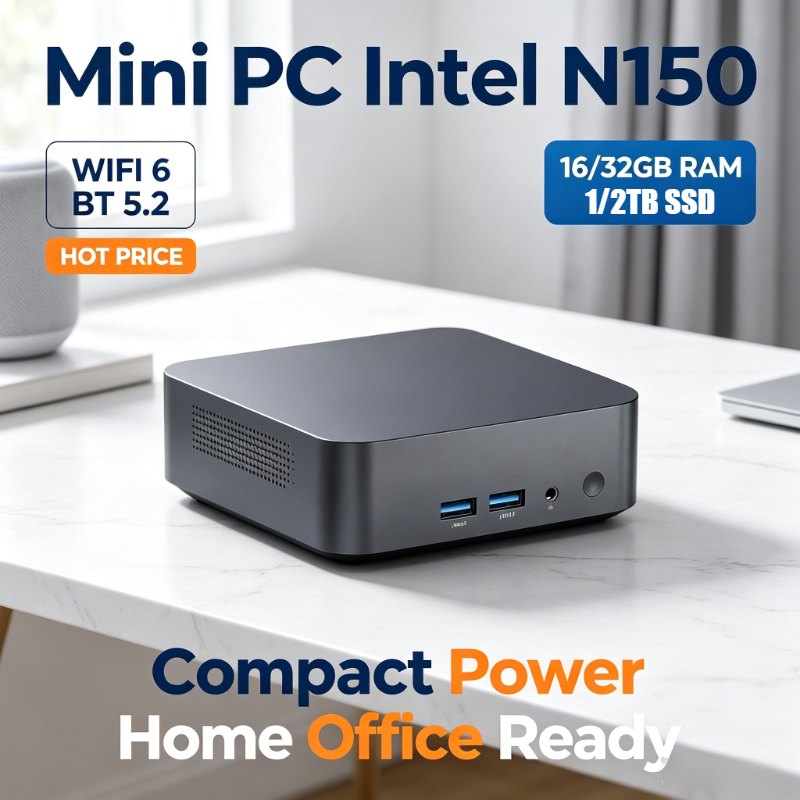 Pc Gaming Ram 32Gb - 高性能ポータブルミニPC ゲーミング・オフィス・学習用PC WIFI6 BT5.2 4K 60Hz