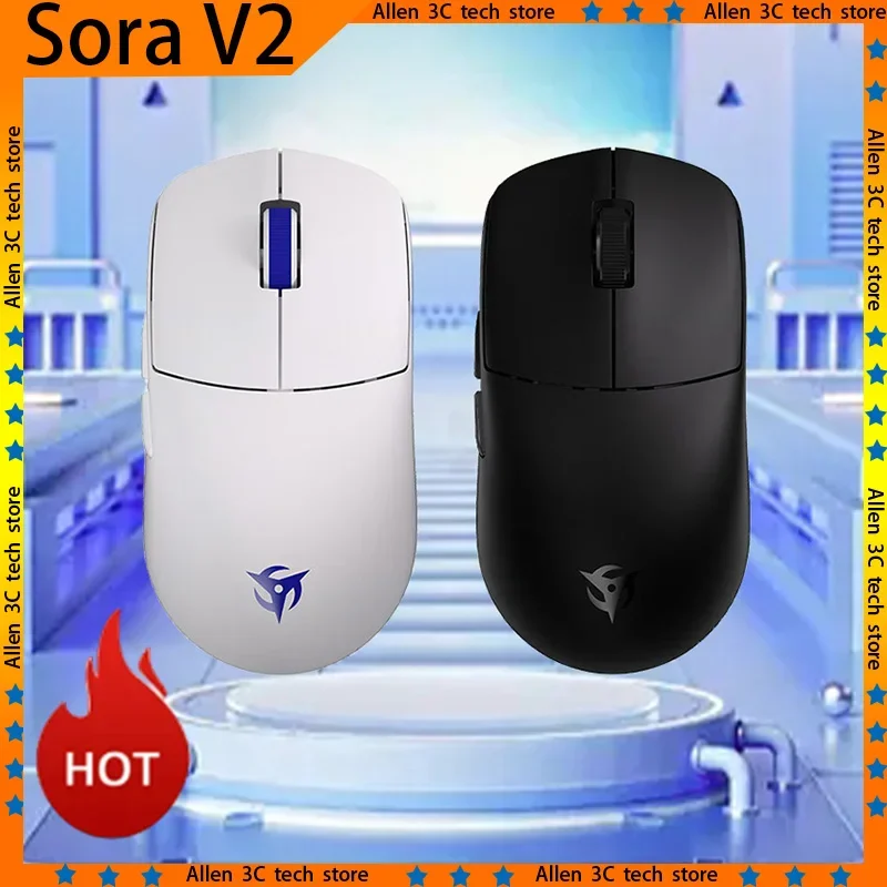 Pc Gaming X3D - 新しい Ninjutso Sora V2 ゲーミングマウスワイヤレス 39