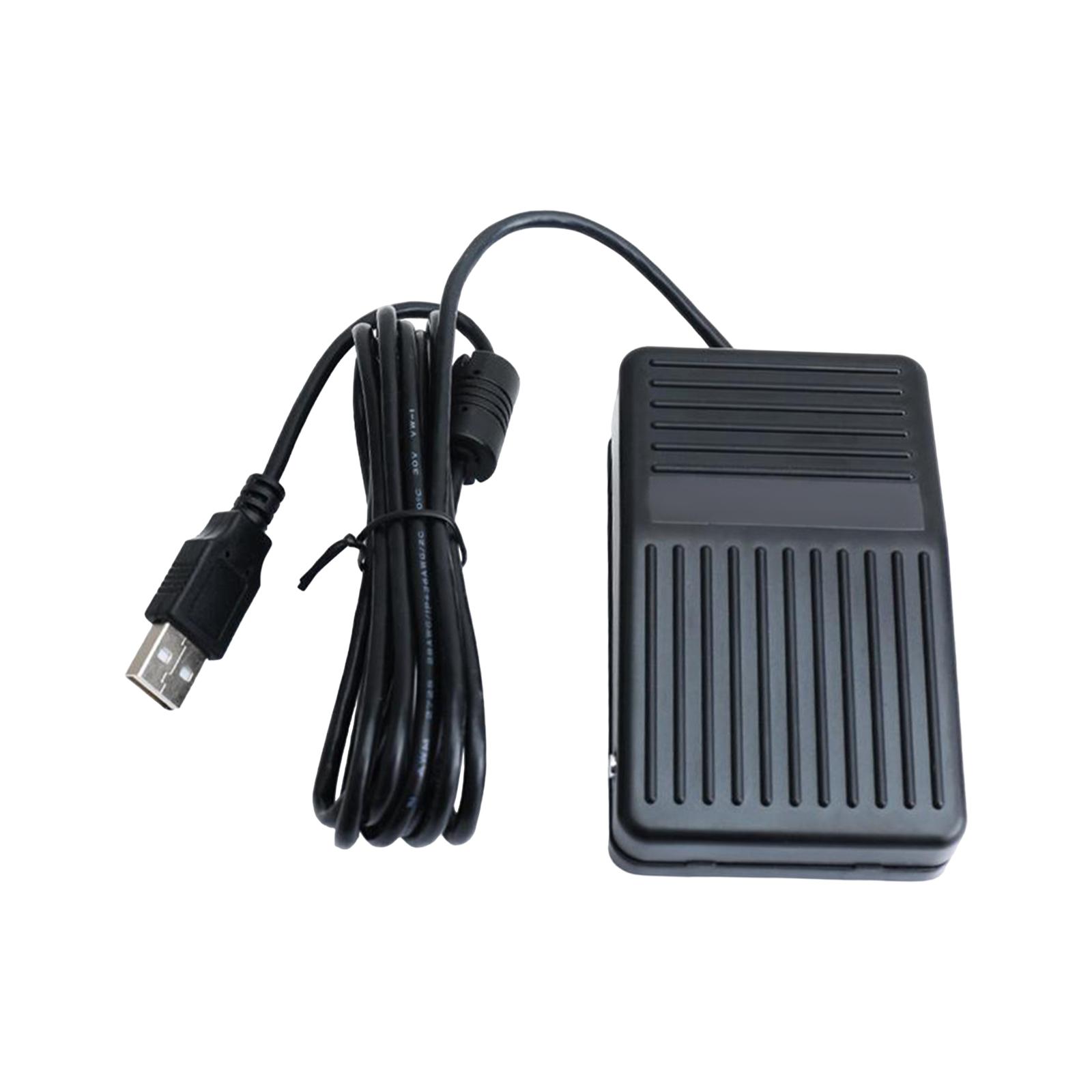Usb Foot Pedal Gaming - フットスイッチ フットコントロール ゲーム機器ライン 2メートル 滑り止めUSBフットペダル オフィス、仕事用ラップトップPCコンピュータービデオゲーム用