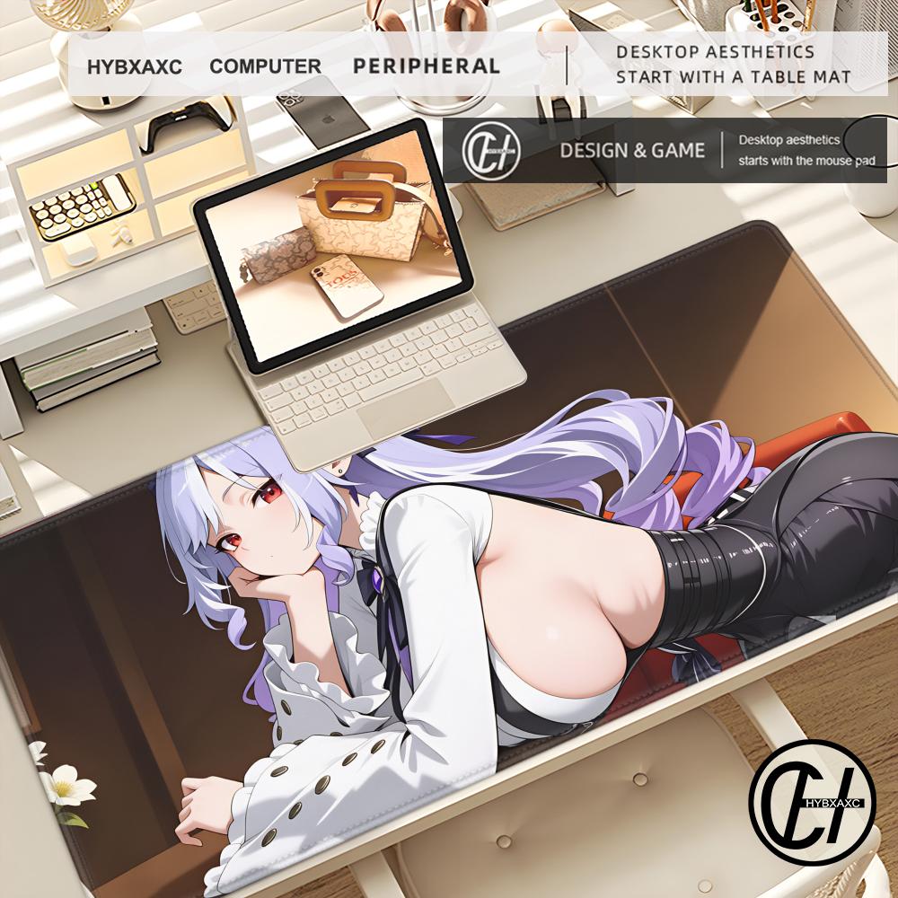 Pc Gaming Zone - HYBXAXC マウスパッド ラップトップ アニメ ガール ヴィヴィアン