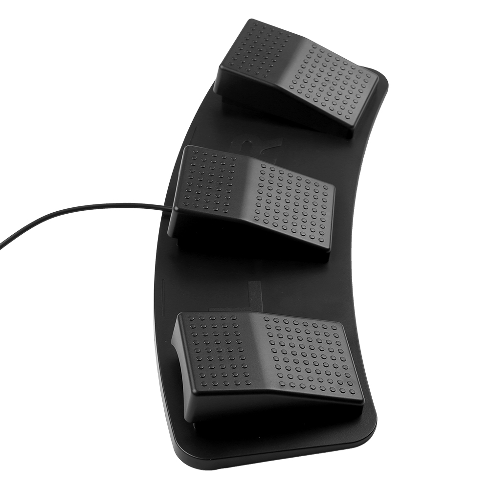 Usb Foot Pedal Gaming - トリプルUSBケーブル付き多機能スイッチ,カスタムフットペダル付きメカニカルスイッチ,イメージ取得用,音楽ゲーム制御,FS23-PM