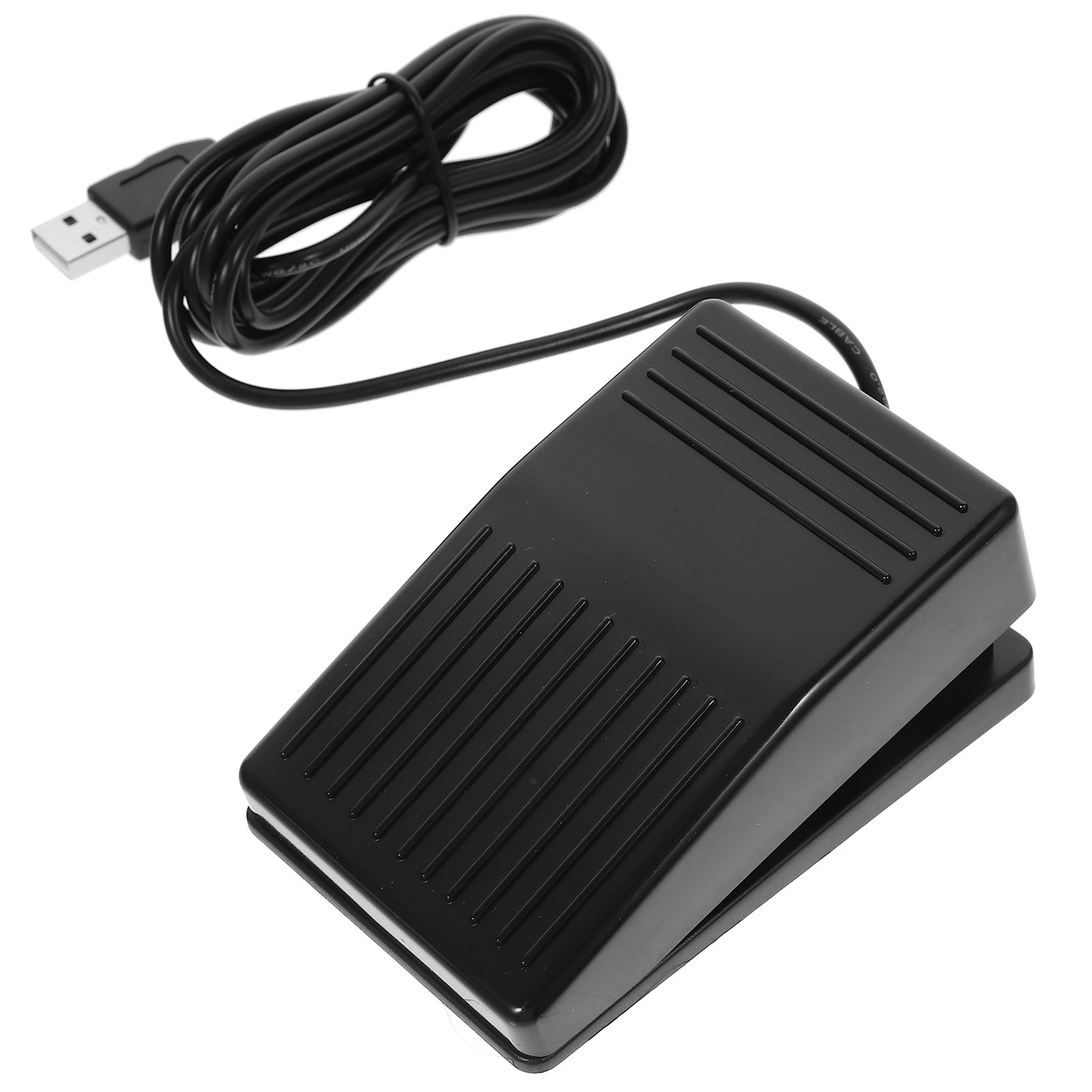 Usb Foot Pedal Gaming - USBシングルフットスイッチ プラスチック製フットペダル モメンタリ電気制御 ゲーミングPCに適したUSBフットスイッチ