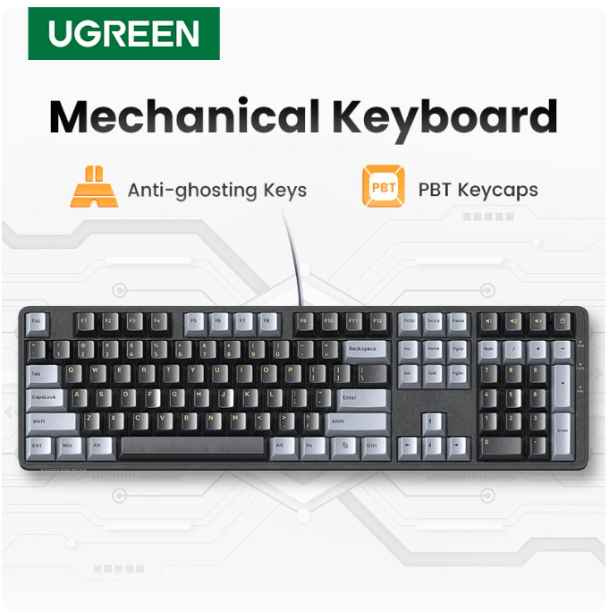 UGREEN キーボード メカニカル有線ゲーミングキーボード - Pc Gaming Handheld のレビューと価格