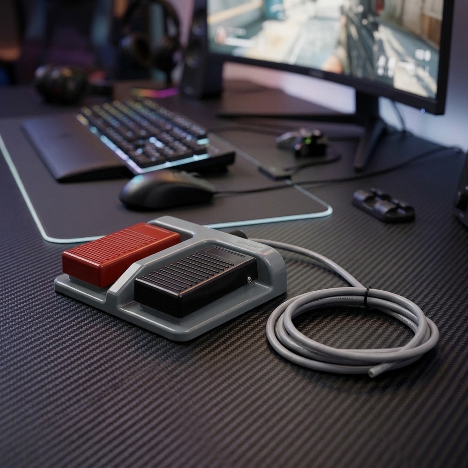 MD FS-65多機能デュアルペダルフットスイッチ、有線およ - Usb Foot Pedal Gaming のレビューと価格