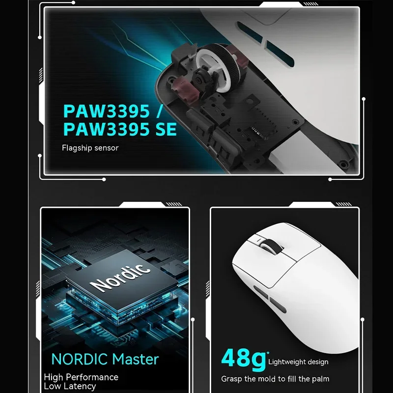 VXE トンボ R1 プロ Paw3395 センサーワイヤレ - Pc Gaming X3D のレビューと価格