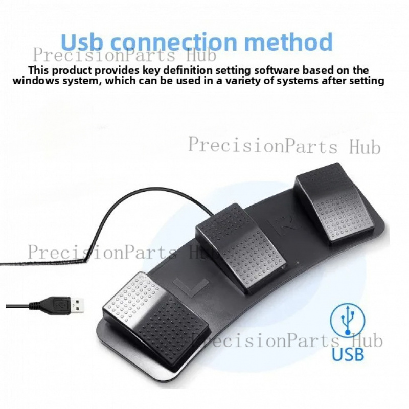 USB 3ペダルフットスイッチ、ゲームや医療画像撮影用のプロ - Usb Foot Pedal Gaming のレビューと価格