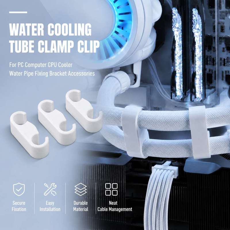 PC 水冷チューブクランプクリップコンピュータ CPU クー - Pc Water Cooling のレビューと価格