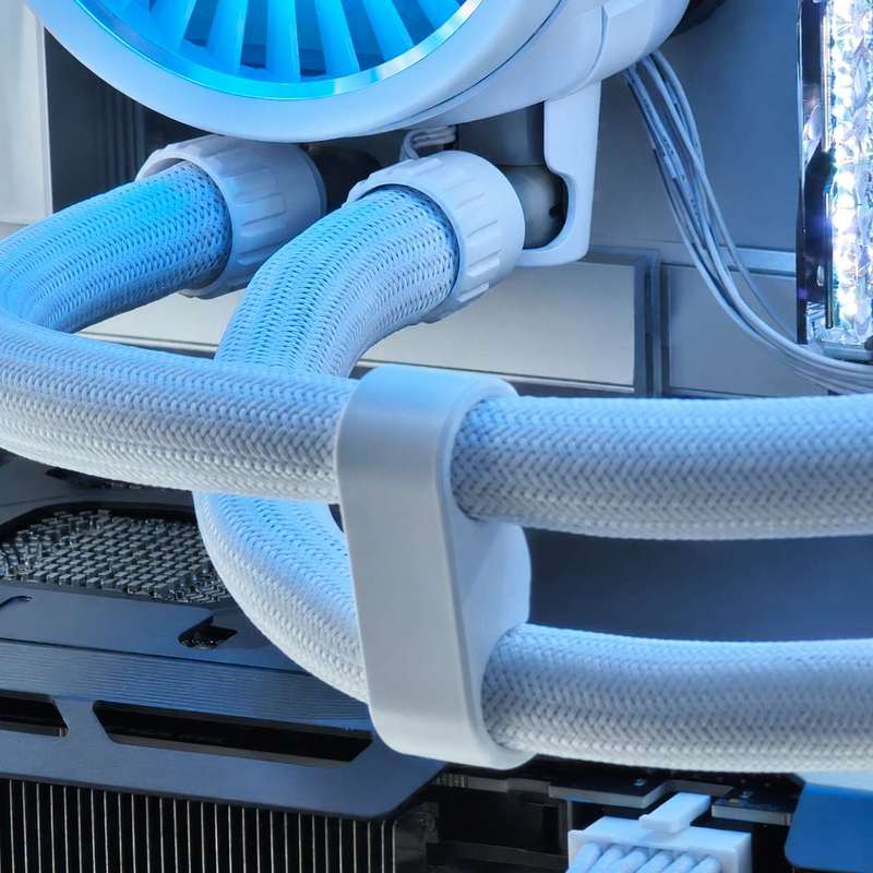 PC 水冷チューブクランプクリップコンピュータ CPU クー - Pc Water Cooling のレビューと価格
