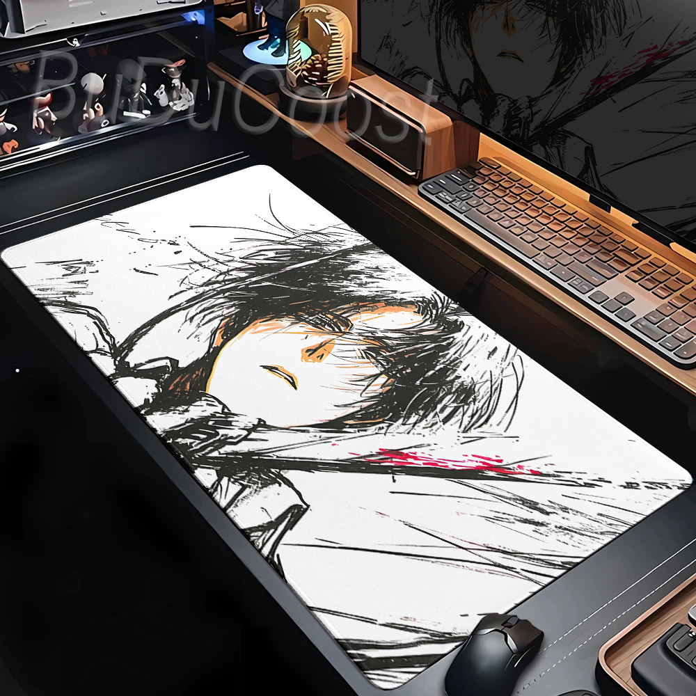 PC クール壁紙進撃の巨人マウスパッドゲームアクセサリー滑り - Pc Gaming Wallpaper のレビューと価格