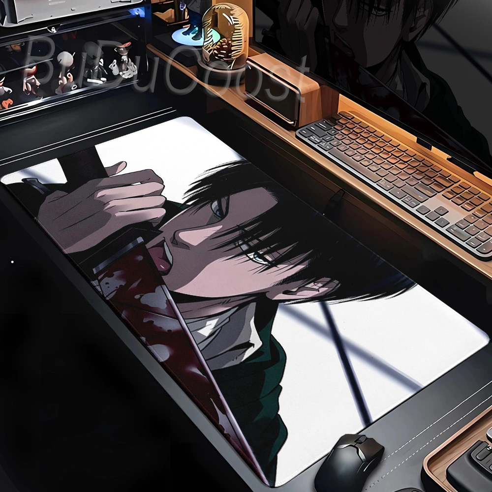PC クール壁紙進撃の巨人マウスパッドゲームアクセサリー滑り - Pc Gaming Wallpaper のレビューと価格