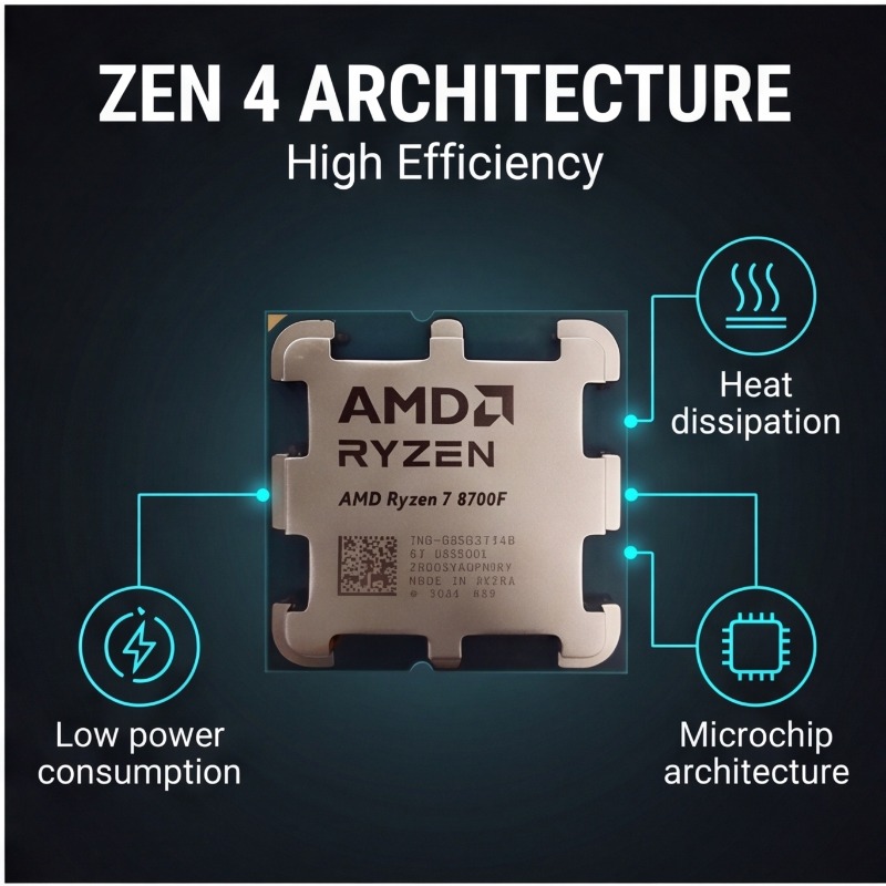 AMD Ryzen 7 8700F デスクトップCPU 4n - Amd Cpu Ryzen 7 のレビューと価格