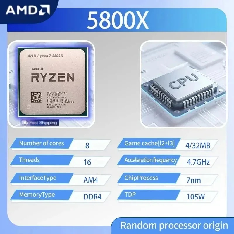 AMD 3.8GHz 16スレッド、プロセッサー – CPU - Amd Cpu Ryzen 7 のレビューと価格