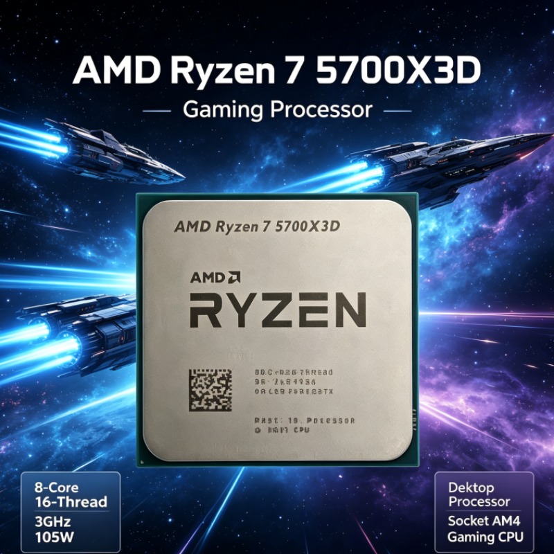 Ryzen 7 5700X3D AMDソケットAM4デスクト - Amd Cpu Ryzen 7 のレビューと価格