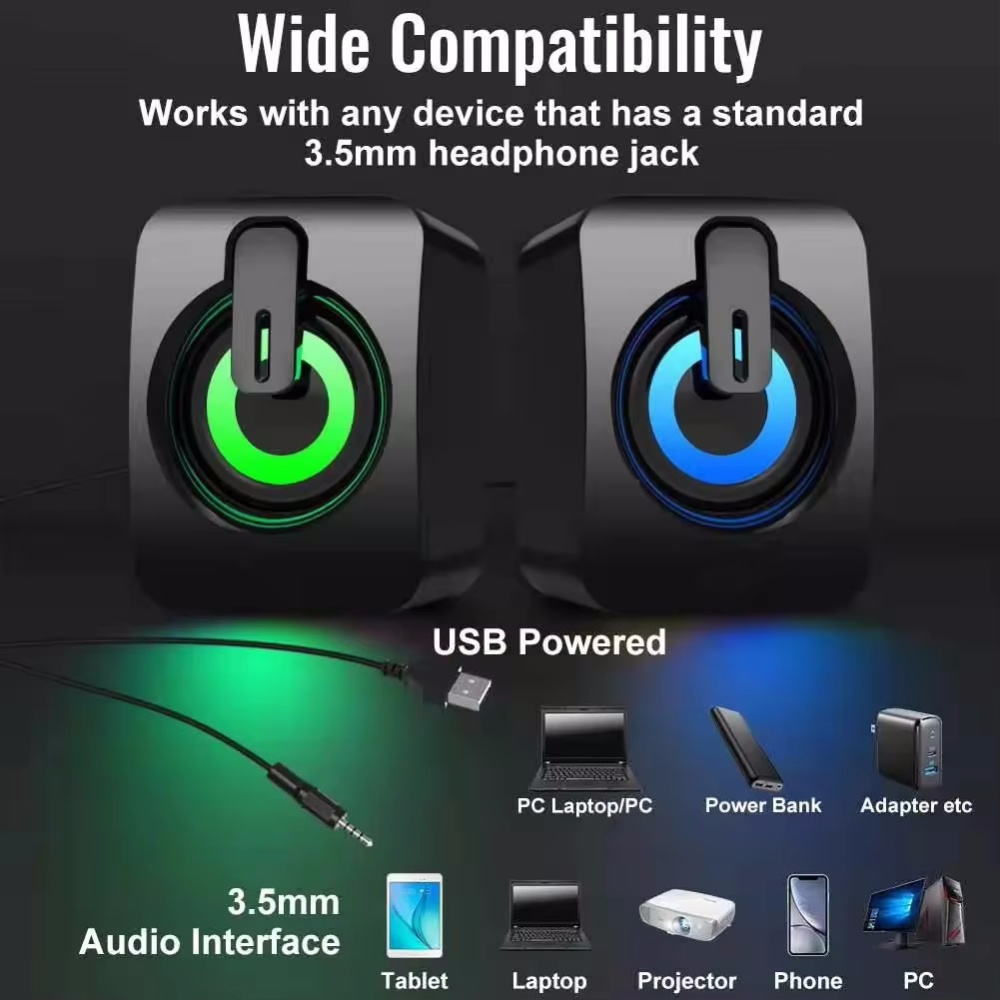 コンピュータースピーカー PCサウンドボックス HIFIステ - Pc Gaming Fullset のレビューと価格