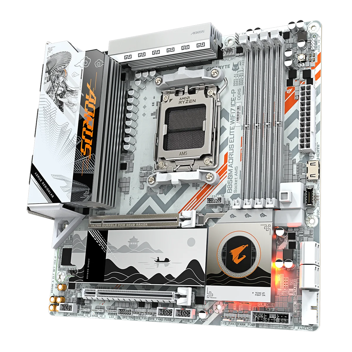 新しいB850M AORUS ELITE WIFI7 ICE - Pc Gaming X3D のレビューと価格