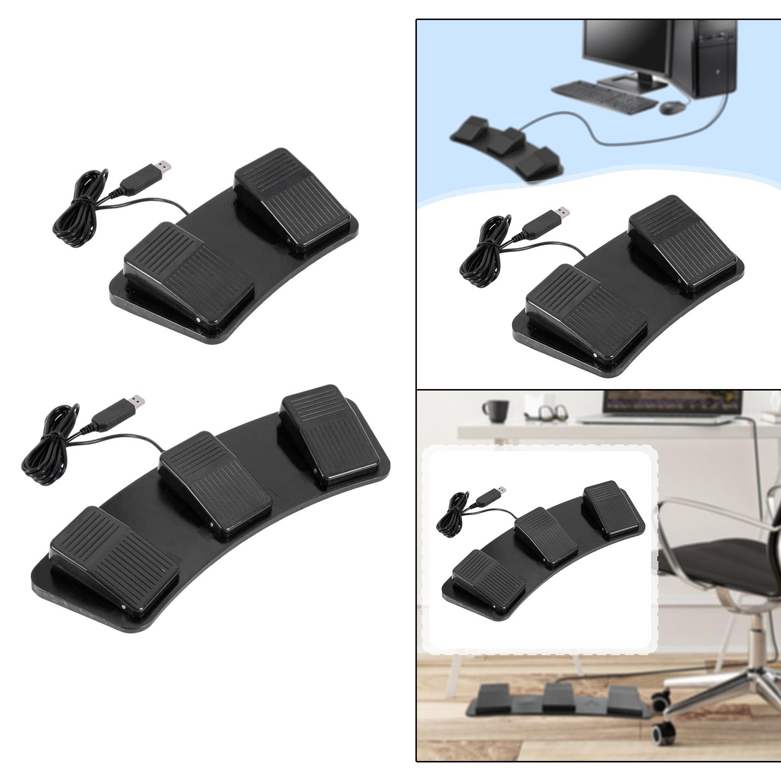 USB フットペダルスイッチプロフェッショナル多機能マウスペ - Usb Foot Pedal Gaming のレビューと価格