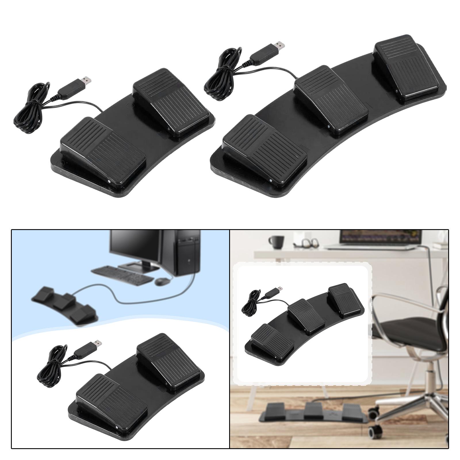 USB フットペダルスイッチプロフェッショナル多機能マウスペ - Usb Foot Pedal Gaming のレビューと価格