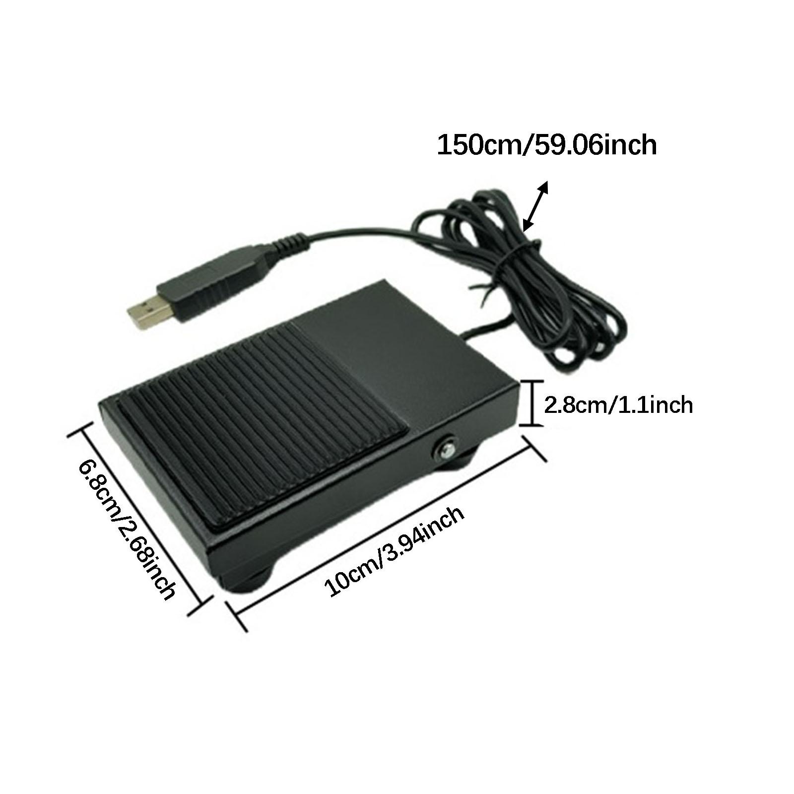 USBトリプルフットスイッチペダル、ビデオゲーム、コンピュー - Usb Foot Pedal Gaming のレビューと価格