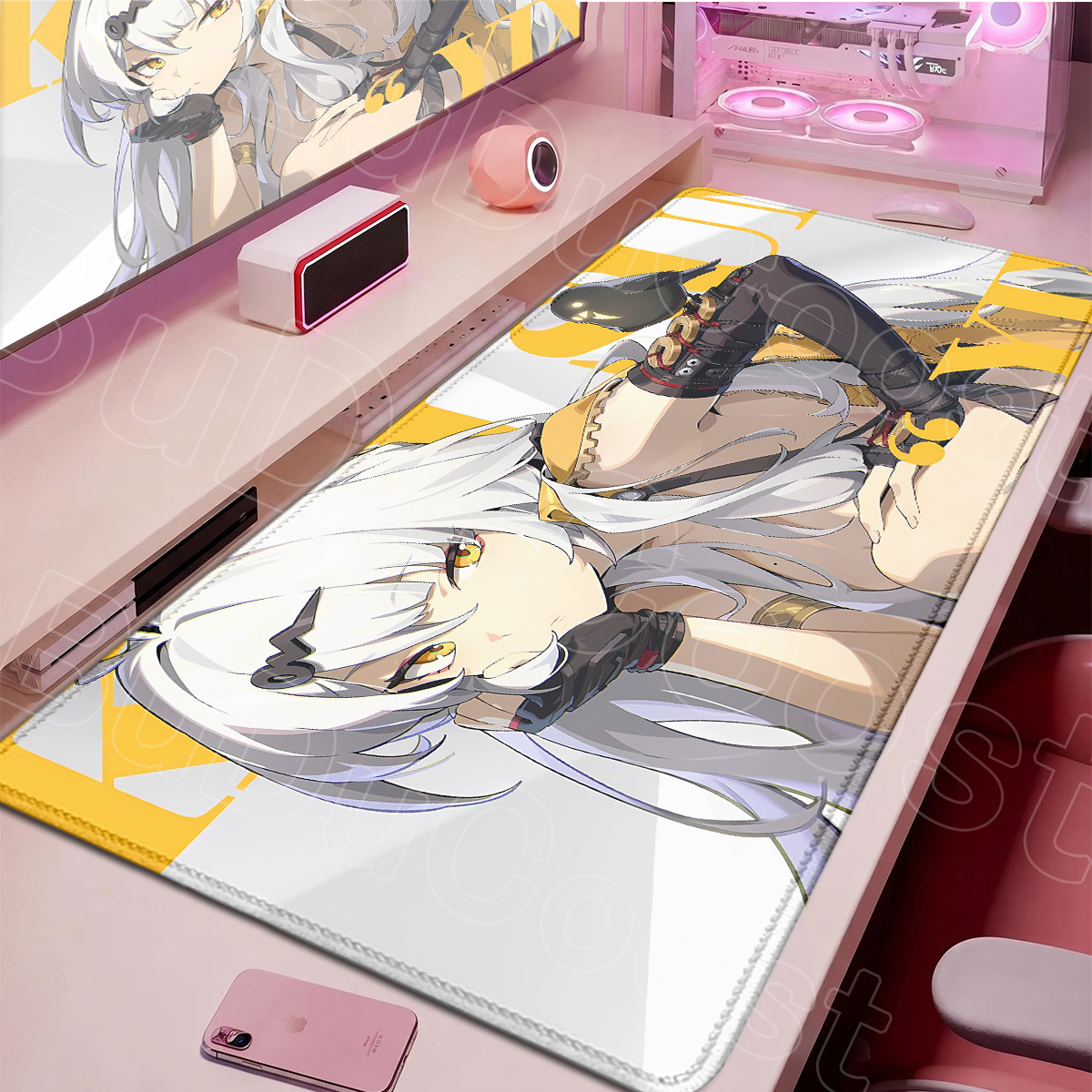 アニメガール Yixuan キーボードマット PC ラバーア - Pc Gaming Zone のレビューと価格