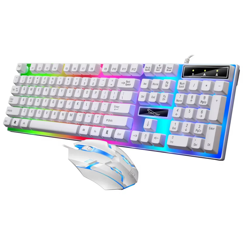 104キー フルサイズ メカニカル RGBバックライト 有線 - Pc Gaming Fullset のレビューと価格
