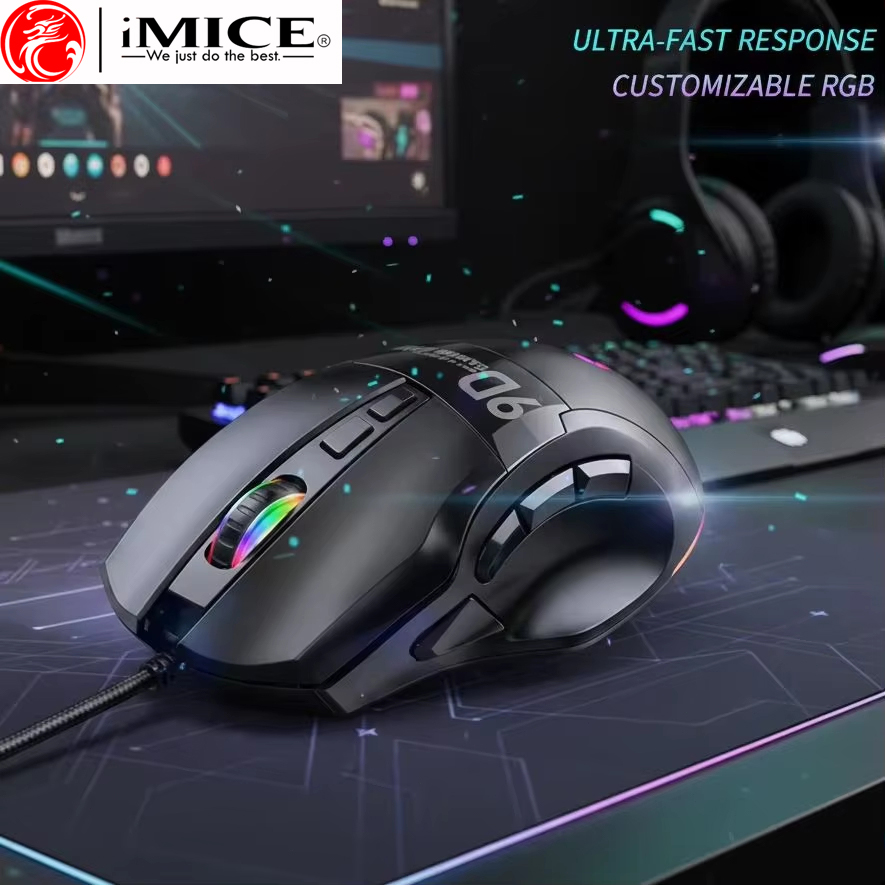 プログラマブルRGBバックライト有線ゲーミングマウス、マルチ - Pc Gaming X3D のレビューと価格