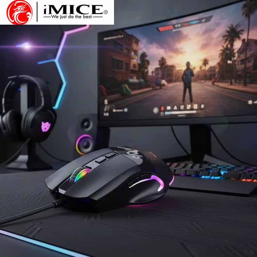 プログラマブルRGBバックライト有線ゲーミングマウス、マルチ - Pc Gaming X3D のレビューと価格