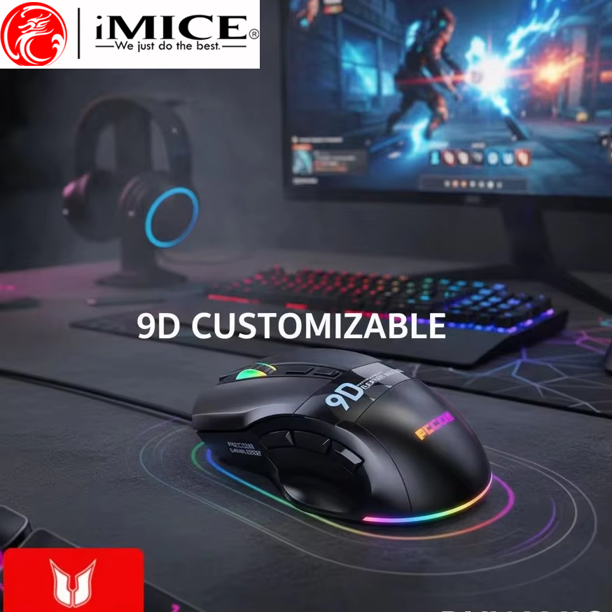 プログラマブルRGBバックライト有線ゲーミングマウス、マルチ - Pc Gaming X3D のレビューと価格