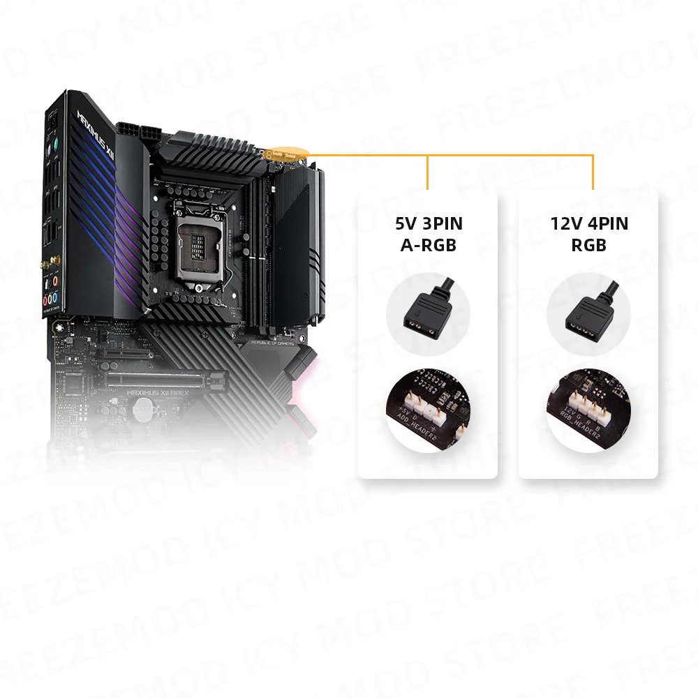 ICY MOD ミラー RGB 照明パネルカスタマイズテーマ - Pc Gaming Fullset のレビューと価格