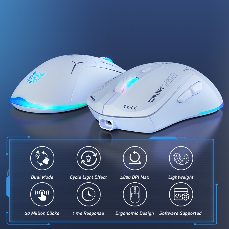 ONIKUMA CW917 ワイヤレス/有線ゲーミングマウス - Pc Gaming X3D のレビューと価格