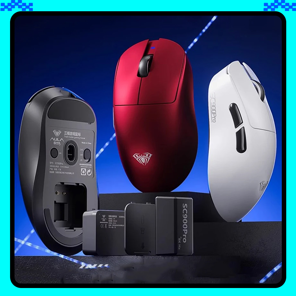 AULA SC900 マウスマウス Paw3950 トライモ - Fps Gaming Mouse のレビューと価格
