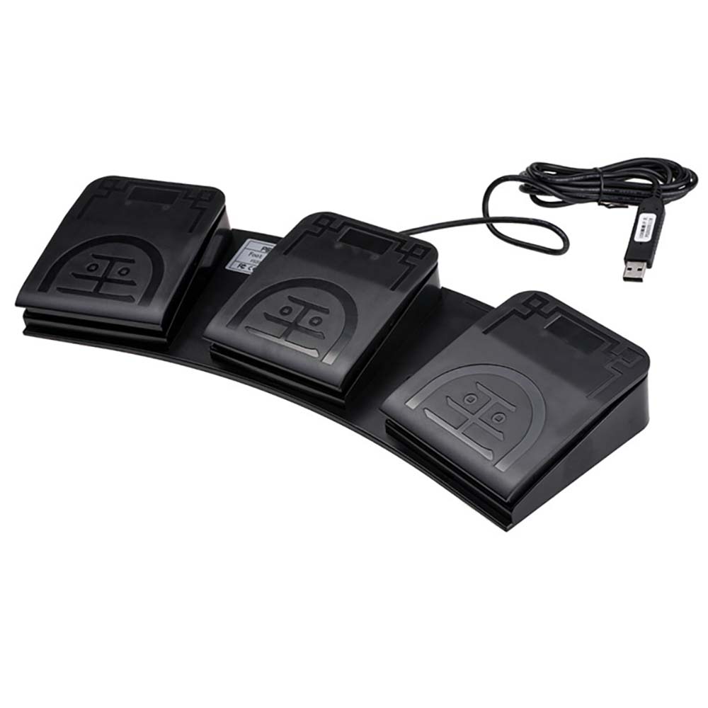 MIDI USB フットペダル コントロール スイッチ PC - Usb Foot Pedal Gaming のレビューと価格