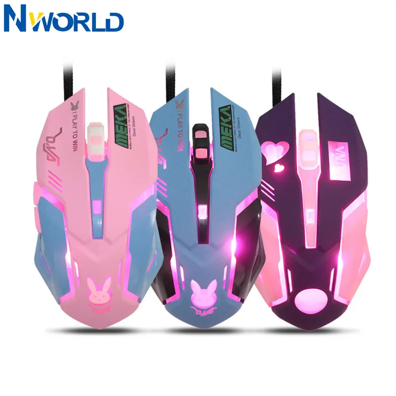 OW 6ボタン ブリージングLEDバックライト ゲーミングマ - Pc Gaming X3D のレビューと価格