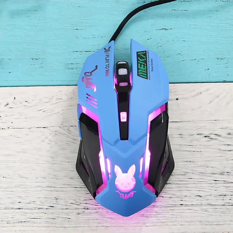OW 6ボタン ブリージングLEDバックライト ゲーミングマ - Pc Gaming X3D のレビューと価格