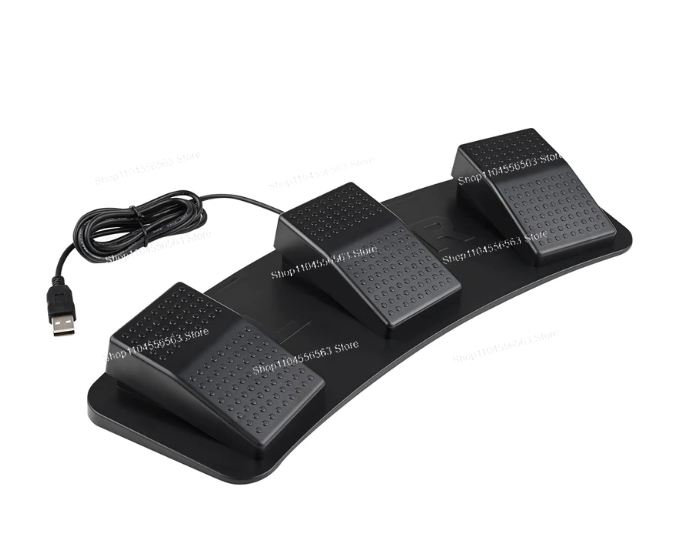 USB 3ペダルフットスイッチ、ゲームや医療画像撮影用のプロ - Usb Foot Pedal Gaming のレビューと価格