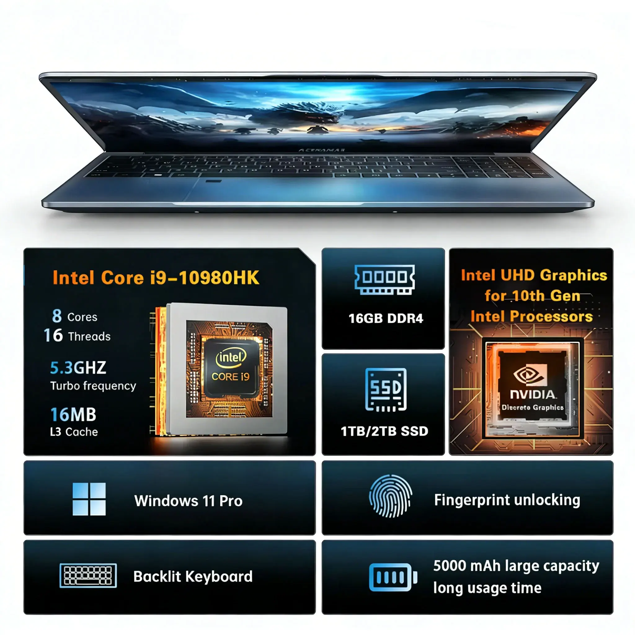 ポータブル15.6インチゲーミングノートパソコン Intel - Pc Gaming Ram 32Gb のレビューと価格