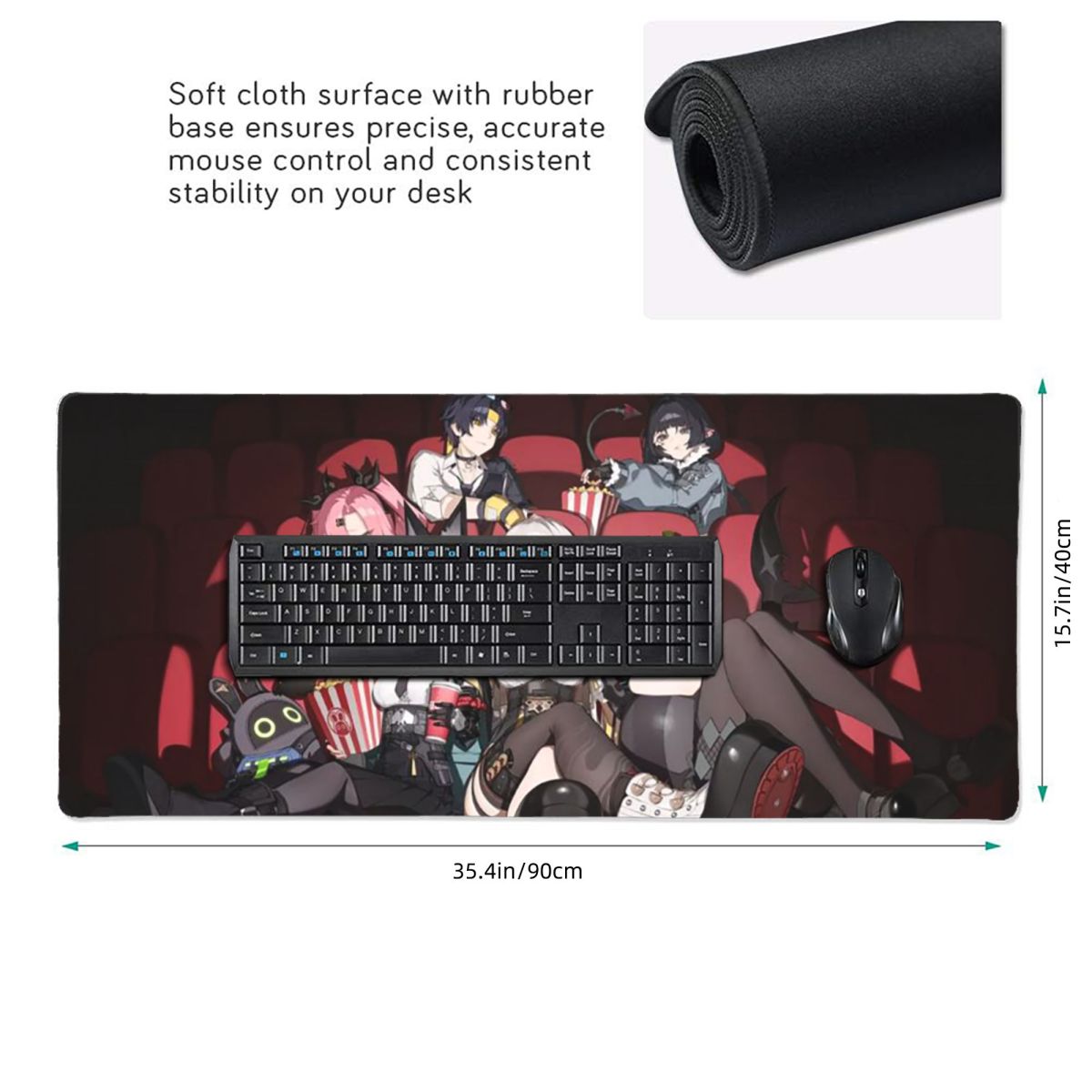 大型マウスパッド Zenless Zone Zero ゲーム - Pc Gaming Zone のレビューと価格