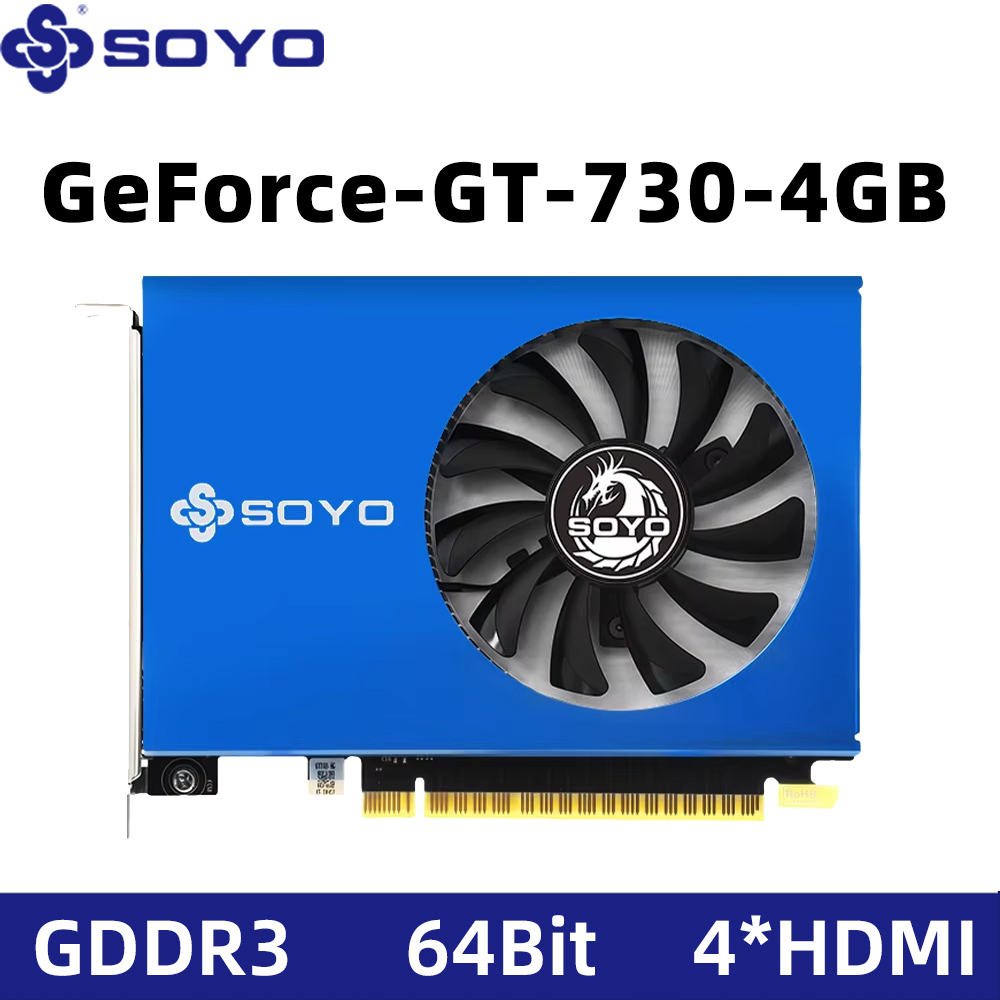 SOYO NVIDIA GeForce GT 730 4GB - Pc Gaming Nvidia のレビューと価格
