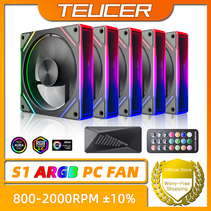 TEUCER Prism S1 ARGB 120mm (12 - Pc Water Cooling のレビューと価格