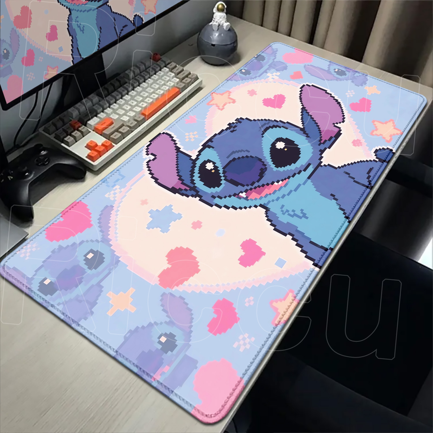 新しいかわいい壁紙ステッチマウスパッドかわいい PC キーボ - Pc Gaming Wallpaper のレビューと価格