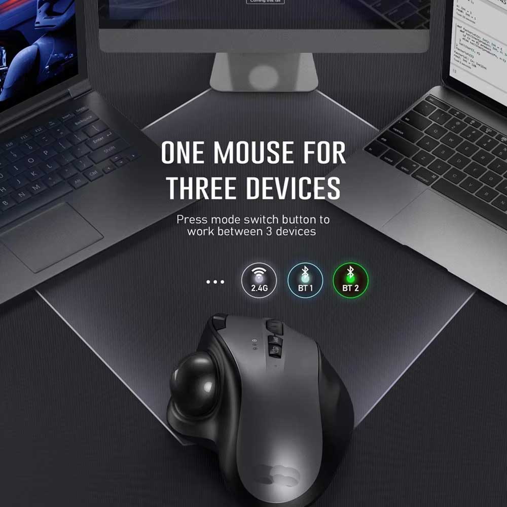 Jomaa トラックボールマウス Bluetooth + 2 - Pc Gaming X3D のレビューと価格
