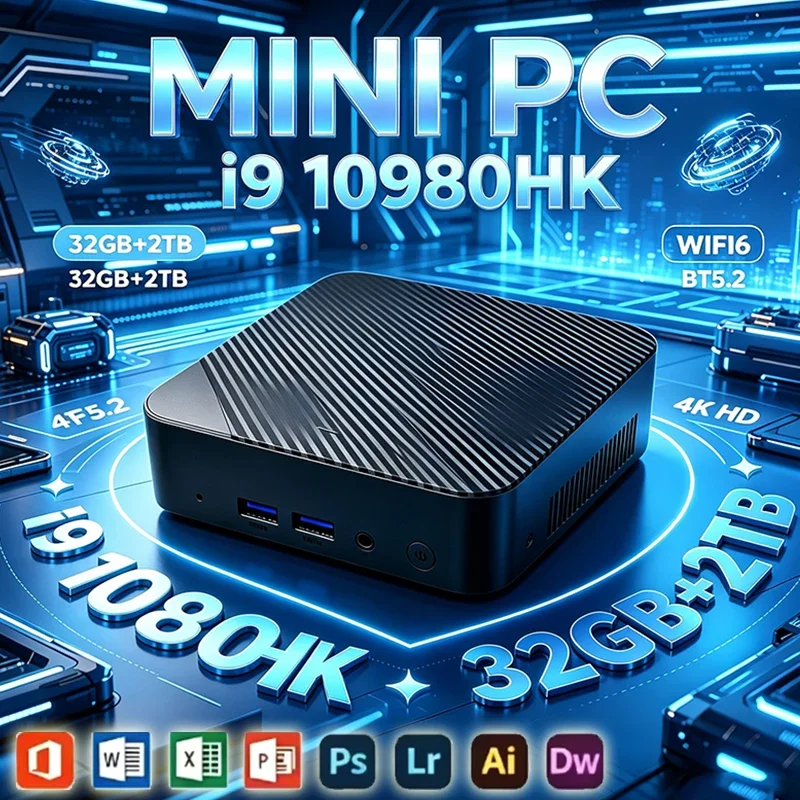 Windows 11 Pro ミニPC Intel i9 1 - Pc Gaming Ram 32Gb のレビューと価格