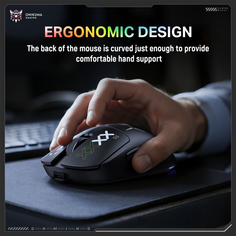 ONIKUMA DM03 ワイヤレスゲーミングマウス トライ - Pc Gaming X3D のレビューと価格