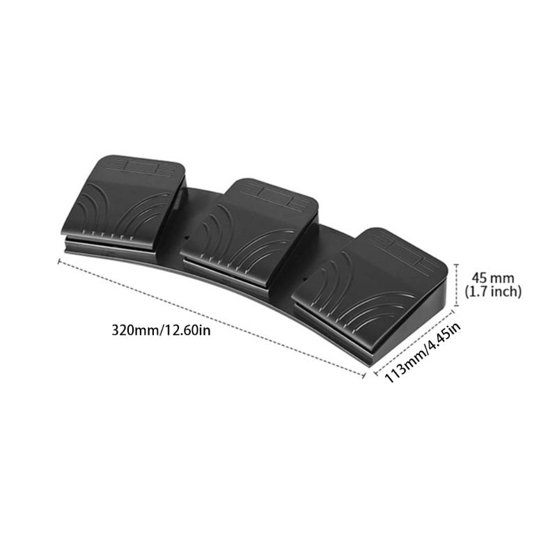 PC ゲームオフィス制御産業プログラマブル用トリプル ペダル - Usb Foot Pedal Gaming のレビューと価格